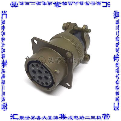 MSW00E14-12S 连接器接插件WALL MOUNT RECEPTACLE, ENVIRONME