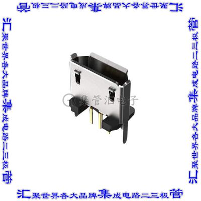 USB3145-30-1-A 连接器USB-微B型插座5POS USB 2.0通孔