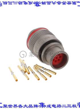 FMS.1M.308.XLMT 连接器接插件CONN PLUG FMALE 8POS GOLD CRIMP