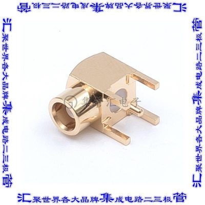 MCX-LR-PCB(50 OHM) 连接器接插件MCX-LR-PCB(50OHM) MCX RECEPTA