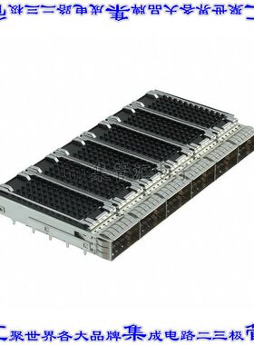 2170707-1 连接器接插件CONN QSFP28 CAGE 1X6 W/HSINK R/A