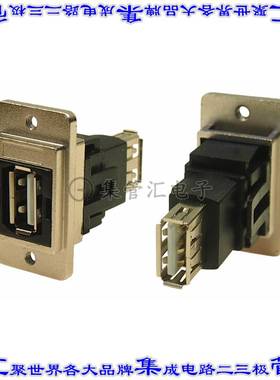 CP30708NM440 连接器接插件DUALSLIM METAL USB2 A-A 4-40