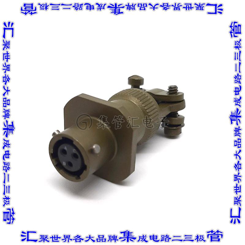 MSW01E8-98S 连接器接插件CABLE MOUNT RECEPTACLE, ENVIRONM