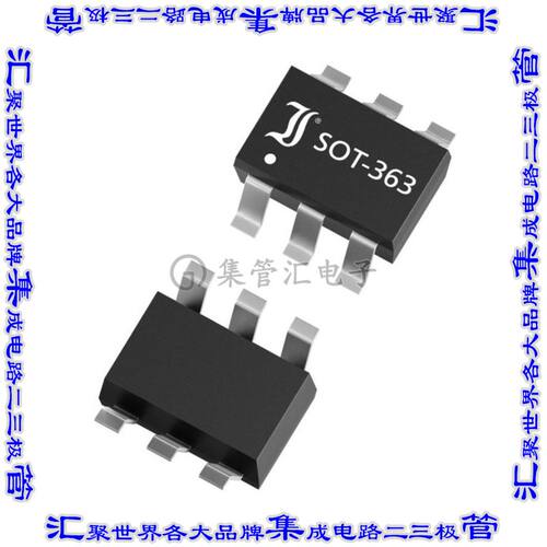 BC847PN 双极晶体管 BJT SOT363 45V NPN+PNP 0.2W 150C