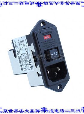 1-6609940-9 连接器接插件PWR ENT MOD RCPT IEC320-C14 PNL