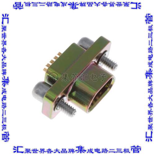 MDM-9SSL 连接器接插件CONN MICRO-D RCPT 9POS PNL MNT