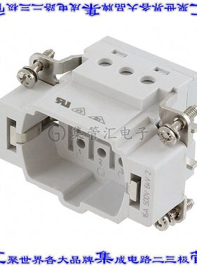 2-1103634-3 连接器接插件INSERT MALE 6POS+1GND CRIMP