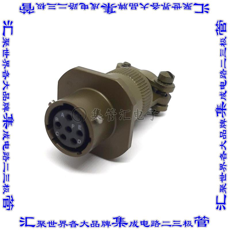 MSW01E10-98S 连接器接插件CABLE MOUNT RECEPTACLE, ENVIRONM