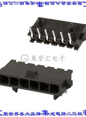 2-1445098-6 连接器接插件CONN HEADER R/A 6POS 3MM