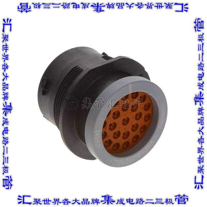 AHDP04-24-23PT-BRA 连接器接插件23 POSITION RECEPTACLE, PIN,