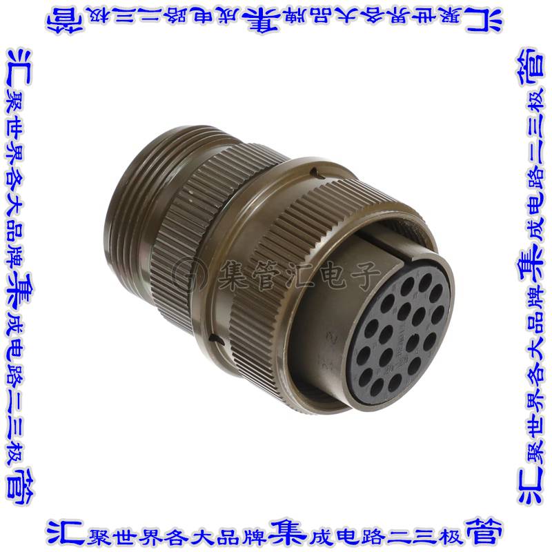 MS3106A20-29S 连接器接插件CONN PLUG FMALE 17P SOLDER CUP