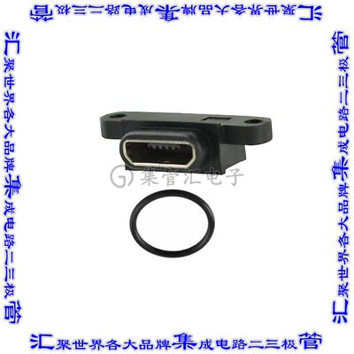 UJ2W-MIBH-4-SMT-TR 连接器USB-微B型插座5POS USB 2.0表面贴装直