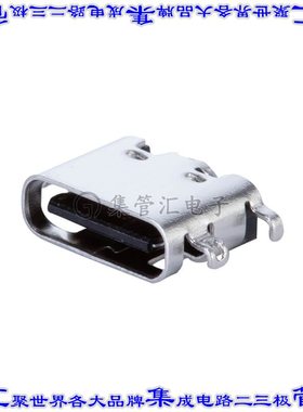 UJ20-C-H-G-MSMT-3-P16-TR 连接器接插件USB JACK, TYPE C,2.0, H
