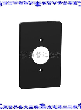SQWS422001BK 连接器接插件1 G MID+ SINGLE OUTLET WALL PLAT