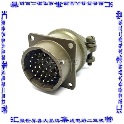 MSW00E18-32P-SR 连接器接插件WALL MOUNT RECEPTACLE, ENVIRONME