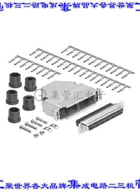 DCT-37FM-KIT 连接器接插件DB37 F CRIMP MTL HOOD KIT