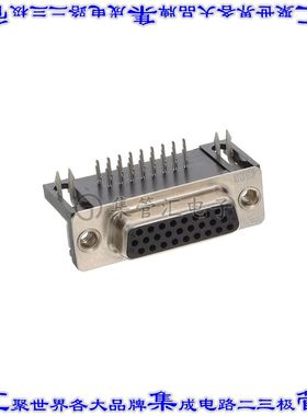 2311768-1 连接器接插件CONN D-SUB HD RCPT 26P R/A SLDR