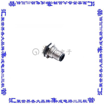 MSAS-12PMMP-SF8001连接器接插件M12 PANEL PCB SHIELD CONN
