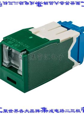 CJH6X88TGGR 连接器接插件CAT6A SPRING SHUTTERED JACK, TG