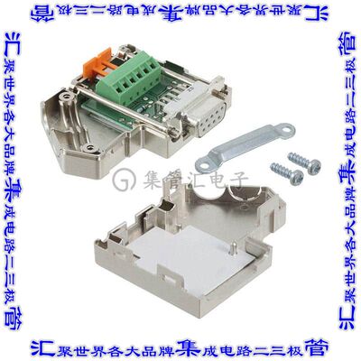 2744694 连接器接插件CONN D-SUB RCPT 9POS TERM BLK