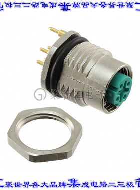 1456527 连接器接插件CONN RCPT FMALE 4POS GOLD SOLDER