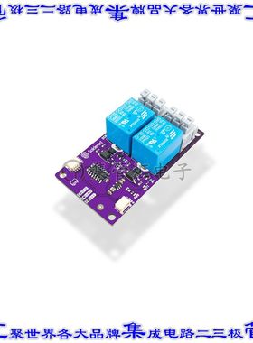 333025 开发板评估板 2-CHANNEL RELAY BOARD WITH EASYC