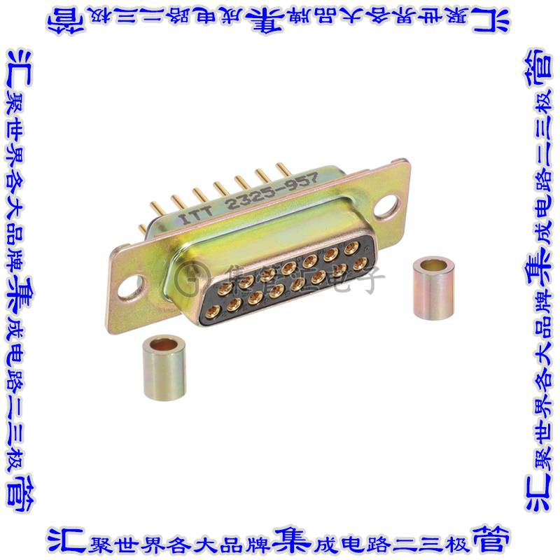 M24308/23-20F 连接器接插件DSUB 15POS SOCKET