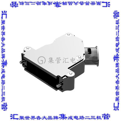 D25000AKNE0/AA 连接器接插件D-SUB BACKSHELL, MACHINED ALUMIN