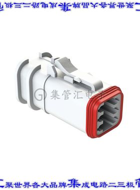 AT06-6S-OMRDWHT 连接器接插件6 POSITION OVERMOLDED PLUG, SOCK