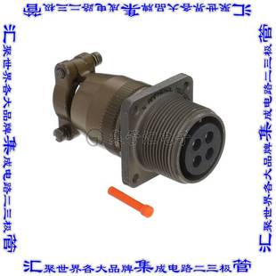 5015 连接器接插件MIL RECEPT MS3100E18 THREADED 10S