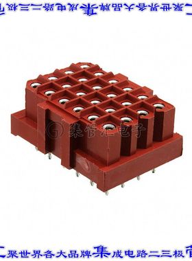 207532-4 连接器接插件CONN HDR 24POS 0.197 GOLD PCB