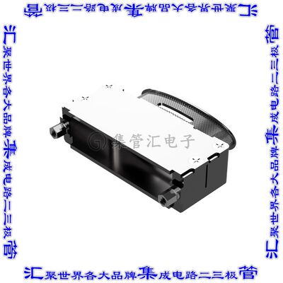 D104000AWNT20/AA 连接器接插件D-SUB BACKSHELL, MACHINED ALUMI