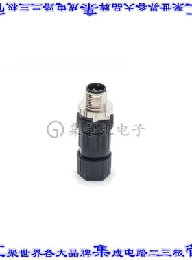 M12B-05BMMB-SL7001 连接器接插件M12 CONN SCREW IN 180