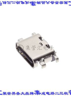USB-CD16HMBTR 连接器接插件USB C TYPE 16P FEMALE WITH PEG,