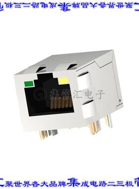 SCNRJ-1010GGMSEGY-073GSORTH 连接器接插件RJ45 JACK SIDE ENTRY