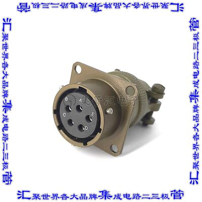 MSW00E14-5S 连接器接插件WALL MOUNT RECEPTACLE, ENVIRONME
