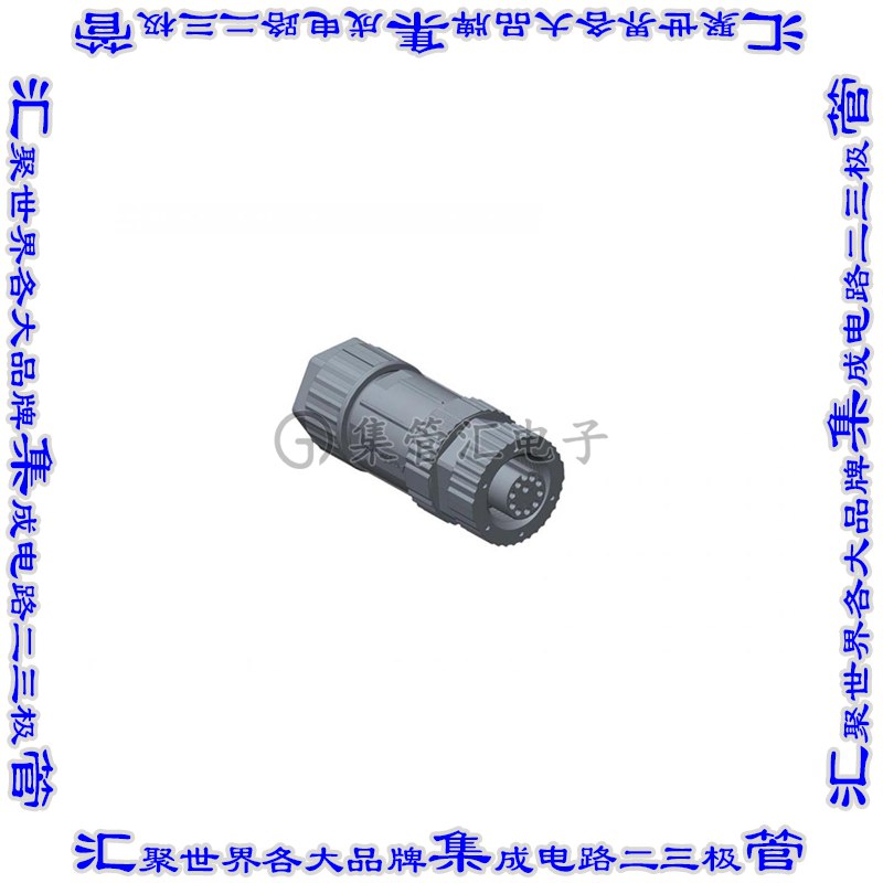 MSAP-06BFFA-SL8001 连接器接插件M SERIES, M12, 2A, 06 PINS, F