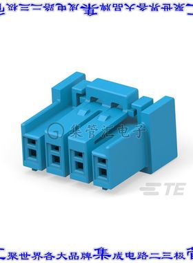 2420266-4 连接器接插件SOCKET HSG 4P BLUE HCI 4.0 PITCH