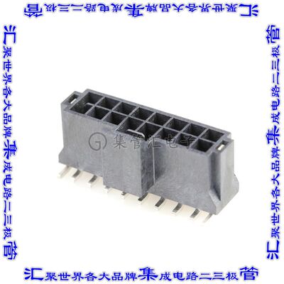1054291216 连接器接插件NANO-FIT HDR SMT VT DLR 16CKT 15
