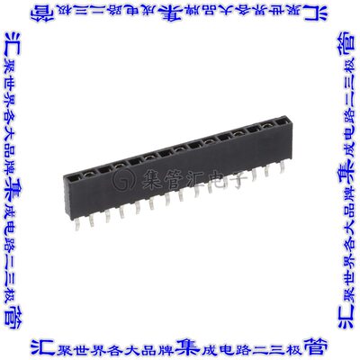 1-215297-5 连接器接插件CONN RCPT 15POS 0.1 GOLD PCB