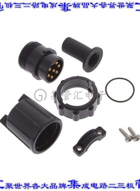 13182-7PG-331 连接器接插件CONN PLUG MALE 7P GOLD SLDR CUP