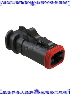 AT06-4S-OMRDBLK 连接器接插件4 POSITION OVERMOLDED PLUG, SOCK