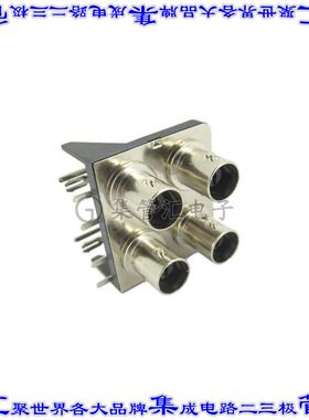 SCNBN-J2250-SORPM 连接器接插件QUAD BNC JACK PCB