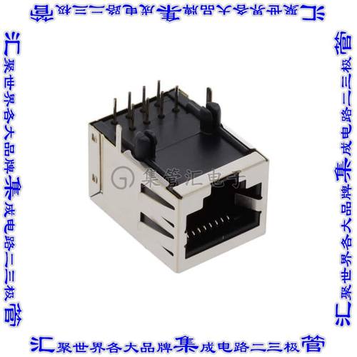 MTJ-88GX1-FSD-PG6 连接器接插件RJ45 MODULAR JACK, SHIELDED, D