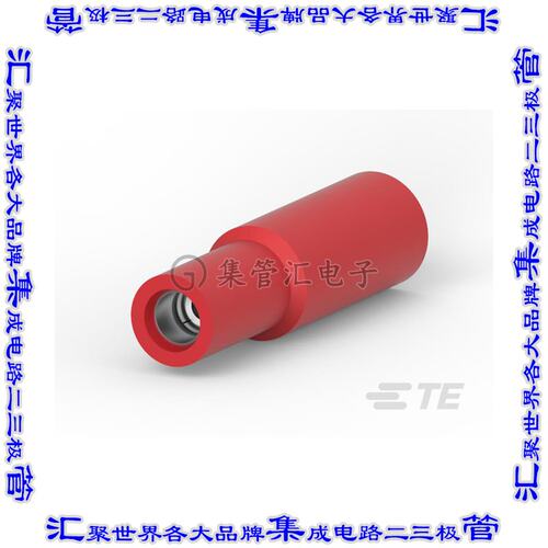 165399-1 连接器接插件CONN RCPT 16-14AWG STR TIN RED