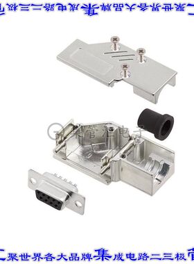 6355-0099-11 连接器接插件D-SUB BACKSHELL, FULL METAL, 90