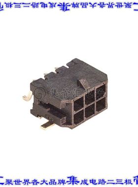 430450609 0430450609连接器接插件CONN HEADER SMD R/A 6POS 3MM