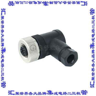 7000-13001-0000000 连接器接插件M12 FEMALE 90 FIELD-WIREABLE