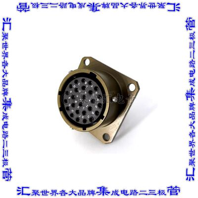 MSW02E16-26S 连接器接插件BOX MOUNT RECEPTACLE, ENVIRONMEN