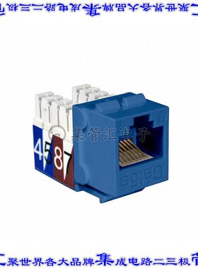 NKJ-5502 连接器接插件CAT5E SLIMSTYLE 90 DEGREE KEYSTO